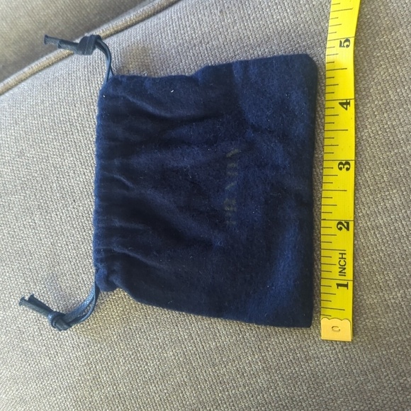 Prada Royal Blue Small Dust Jewelry Bag - Great Condition - Picture 3 of 4